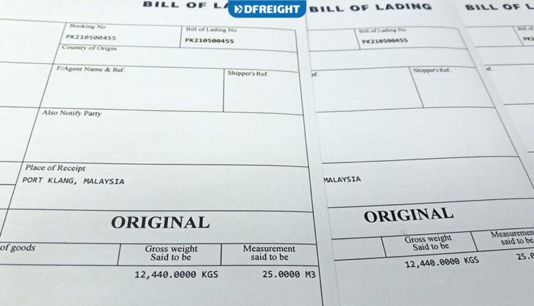Bill of Lading Documents