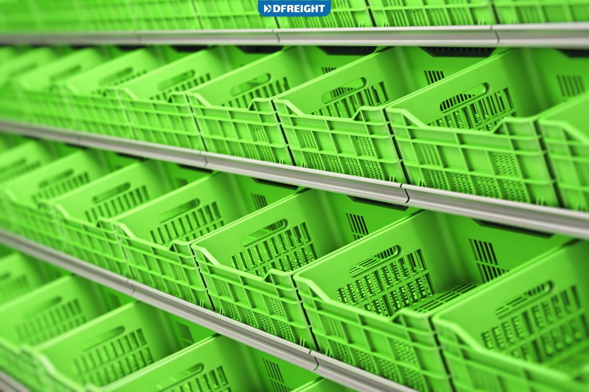 Plastic Crates for Fruits and Vegetables