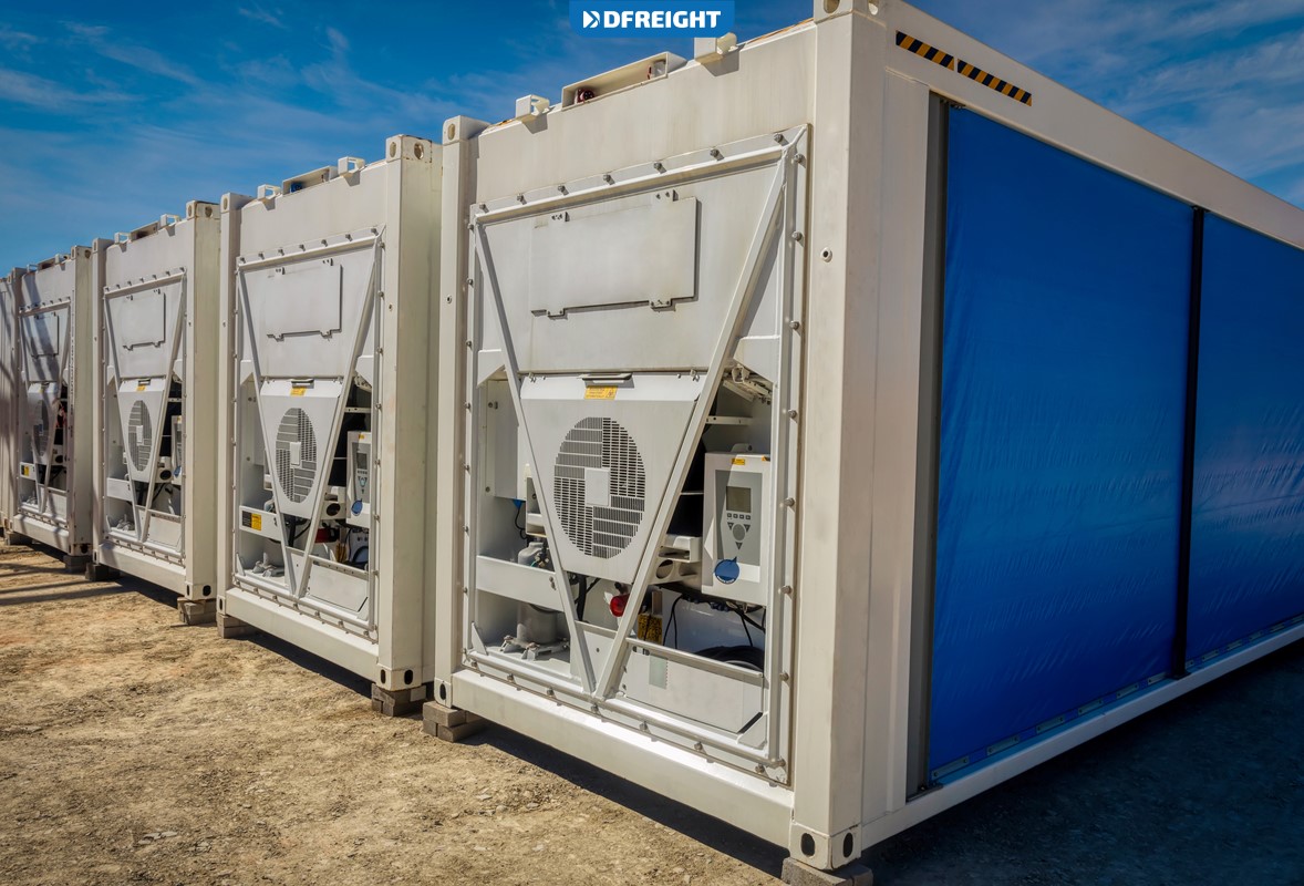 Refrigerated Containers Used for Shipping Temperature-Sensitive Products