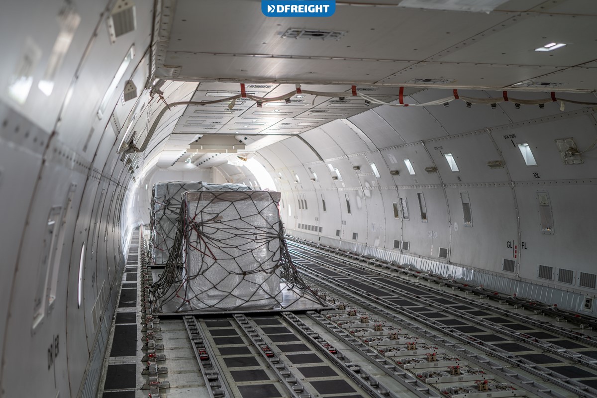 Cargo Aircraft's Freight Compartment
