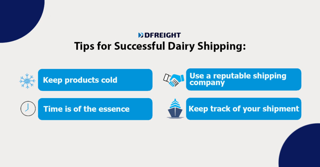 The Dairy Shipping Process -