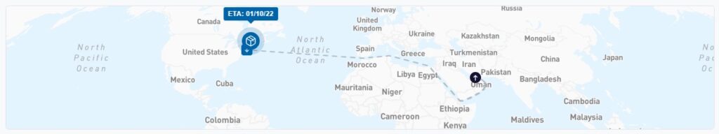 Shipment Route