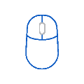 1315 computer mouse outline -