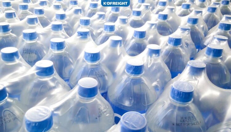 Shipping Bottled Water Worldwide - DFreight